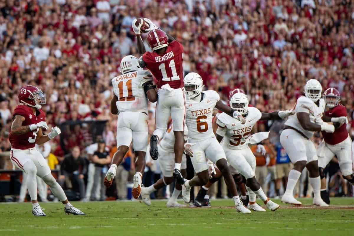Alabama Football vs Texas Football