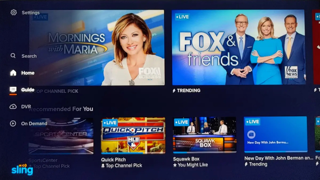 5. Sling TV